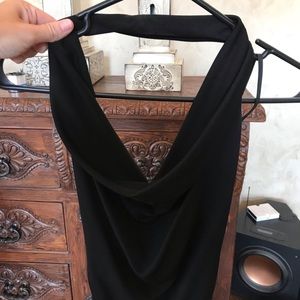 Little black halter